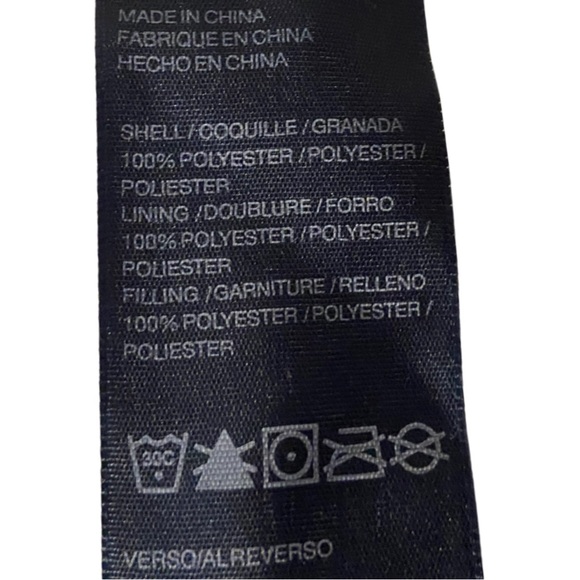 Tommy Hilfiger Gray Ruffle Winter Coat Girls Size 5/6 - Picture 16 of 16